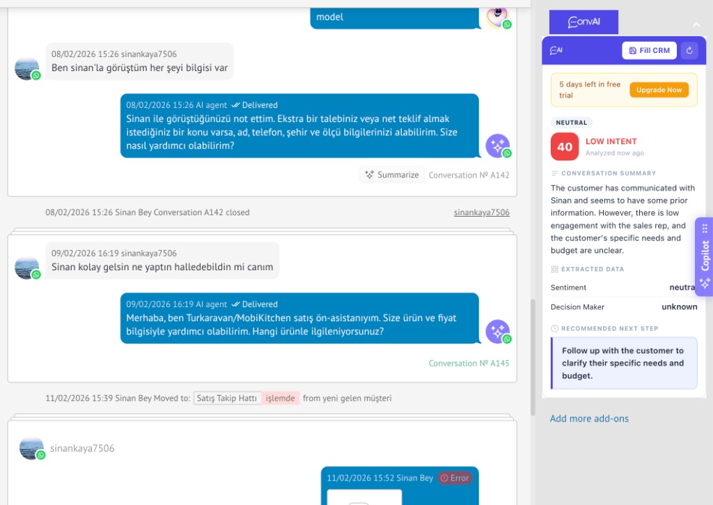 AI Conversation Analysis